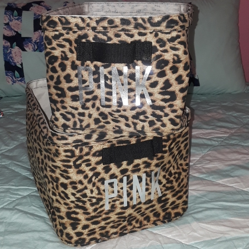 PINK Victoria's Secret Cheetah Bins SOLD - Picture 8 of 8